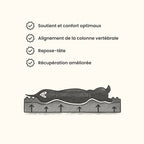 Panier chien à mémoire de forme - Pampas