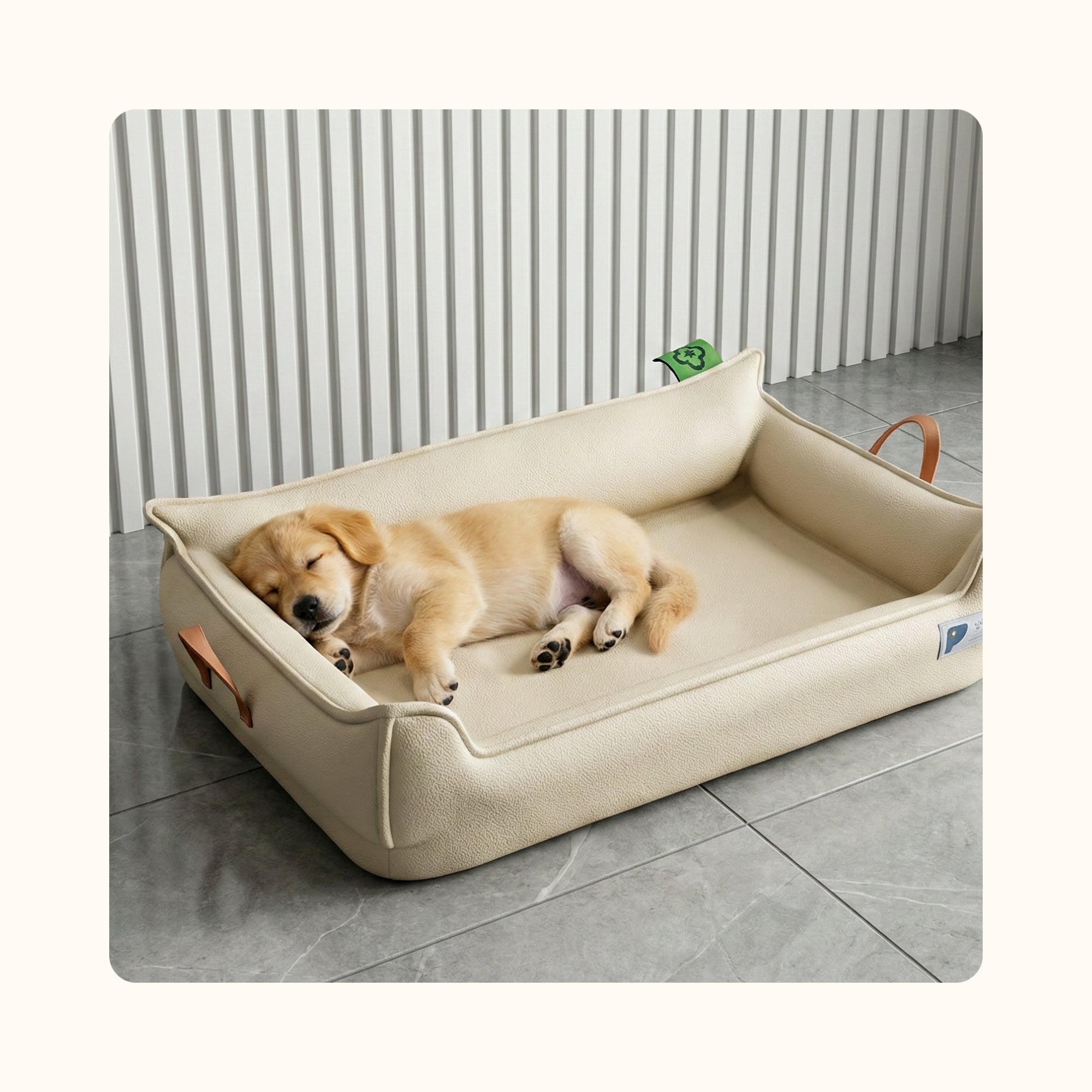 Panier pour chien orthopédique imperméable - Sheltered Cocoon