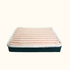 Matelas orthopédique rose pour chien