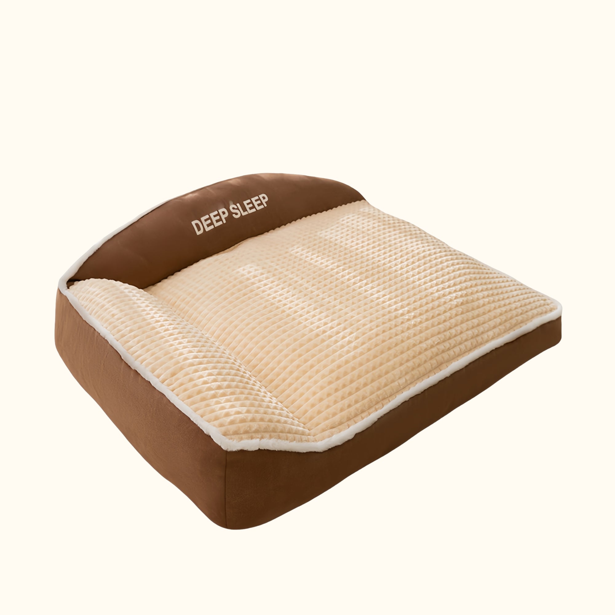 Panier pour chien lourd brun