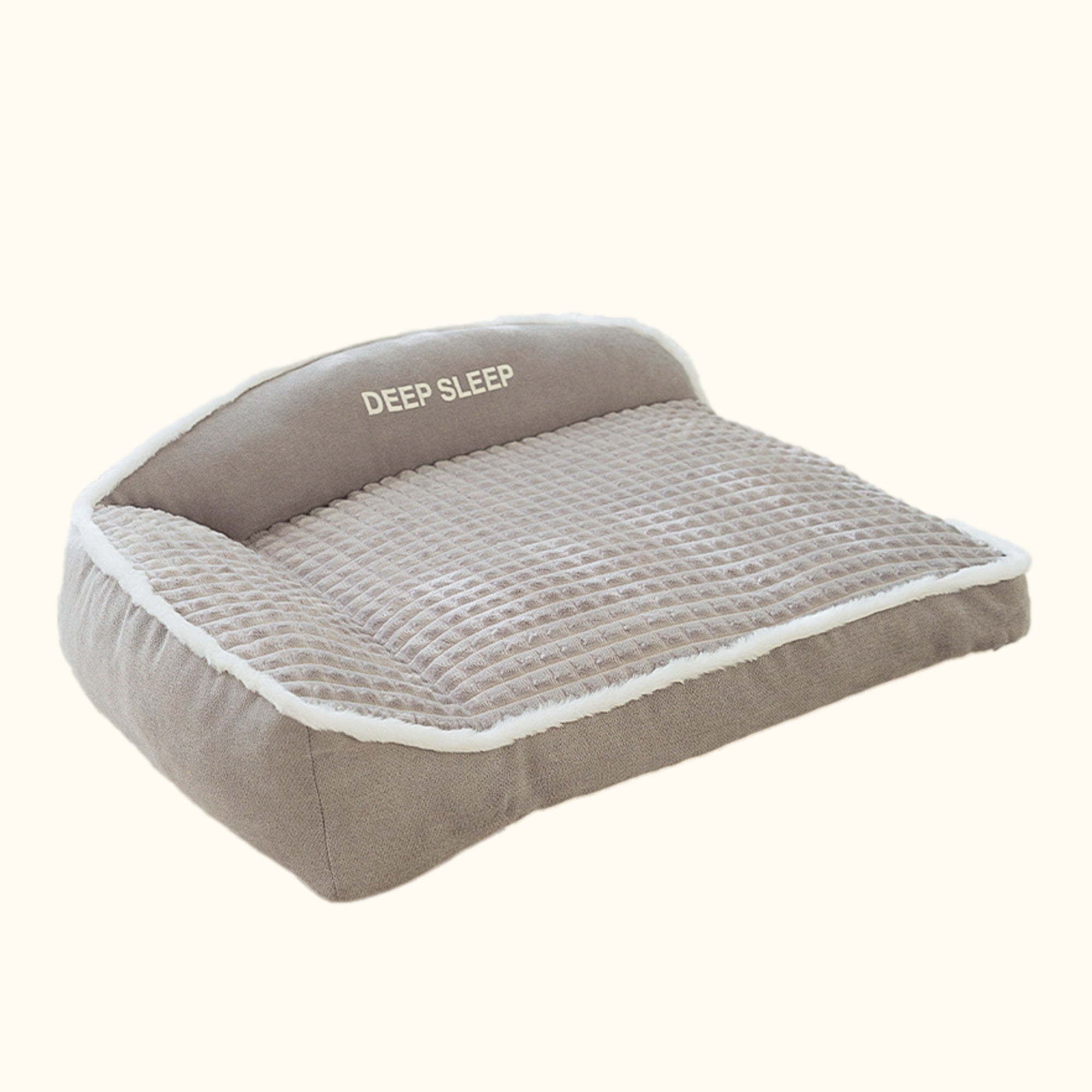 Panier pour chien grand et lourd gris